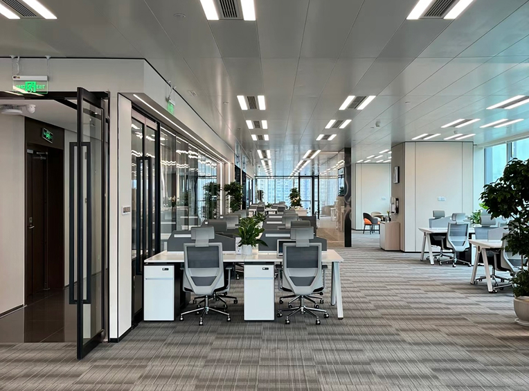Modern office workspace at NCENT